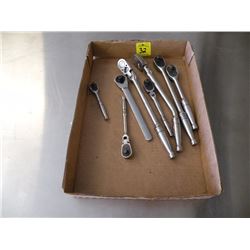 Qty 8 Snap-on ratchets