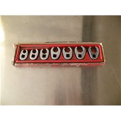 Snap-on crowfoot set 3/8" - 3/4"