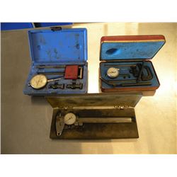 Central dial indicators & caliper
