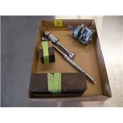 Letter & number stamps, ridge reamer & misc