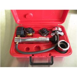 Snap-on cooling system pressure test