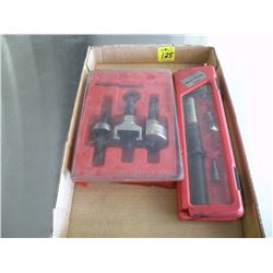 Snap-on bearing puller, Blue Point butane torch