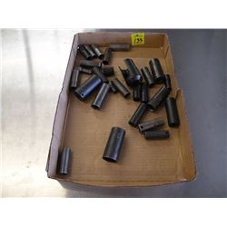 Snap-on impact sockets