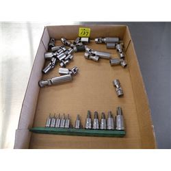 Snap-on swivel sockets & misc