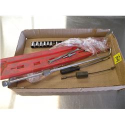 Snap-on 1/4" drive driver & 1/4" drive sockets