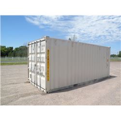 20' sea container w/doors on both ends -like new