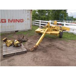 Stump grinder  missing motor & other parts