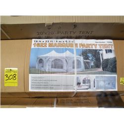 16x22 Marquis party tent -New