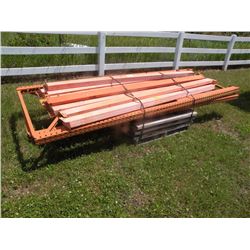 Pallet of pallet racking & shelf boards