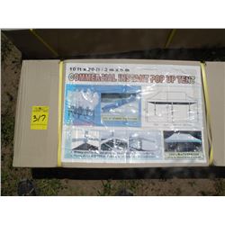 10x20 pop-up tent -New