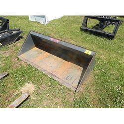 Versa Tech 66" dirt bucket for skidloader