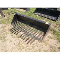 73" manure bucket for skidloader