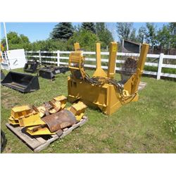 Tree spade for skidloader