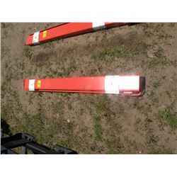 6' steel fork extensions