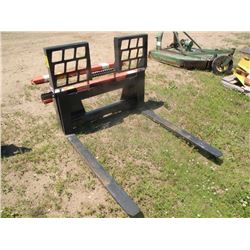 Stout walk-thru 48" pallet forks -New