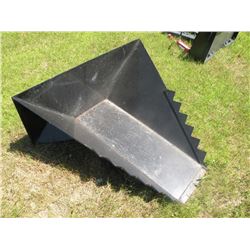 44" skidloader U-blade w/serated edge -New