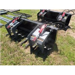72" twin cylinder grapple bucket -New