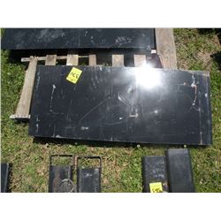 Skidloader receiver tool plate -New