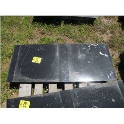 Skidloader receiver tool plate -New