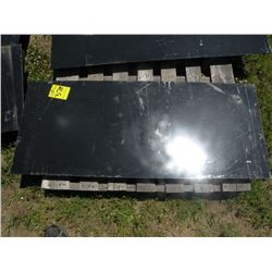 Skidloader receiver tool plate -New