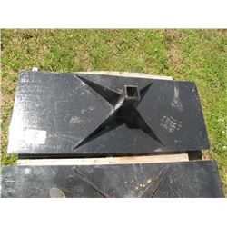 Skidloader receiver plate -New