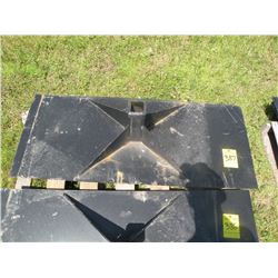 Skidloader receiver plate -New