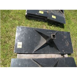 Skidloader receiver plate -New