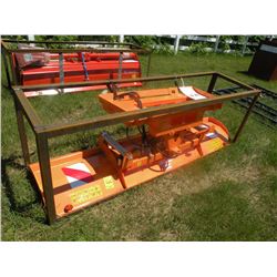 94" dirt/snowblade for skidloader -New