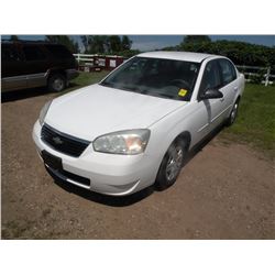 2006 Chev Malibu -City Owned SN-1G1ZS51F56F227362