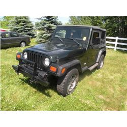 1997 Jeep Wrangler -speedo not working, emergency brake light on  SN-1J4FY29P2VP406319