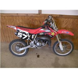 2005 Honda CR85 dirt bike SN-JH2HE07385K201359