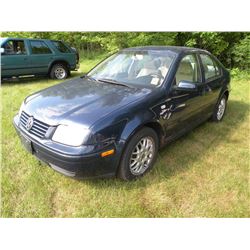 2001 Volkswagon Jetta SN-3VWSD69M11M199691