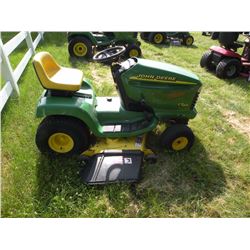 John Deere LT166 SN-M0L166J085632