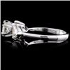 Image 3 : 18K White Gold 1.67ctw Diamond Ring
