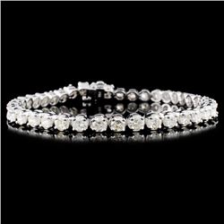 14K Gold 7.00ctw Diamond Bracelet