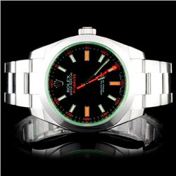 Rolex SS Milgauss Wristwatch