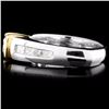 Image 3 : 14K TT Gold 1.05ctw Diamond Ring
