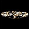 Image 2 : 14K Gold 1.00ctw Diamond Bracelet