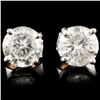 14K Gold 1.87ctw Diamond Earrings