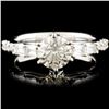18K White Gold 1.50ctw Diamond Ring