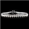 14K Gold 6.25ctw Diamond Bracelet