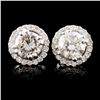 14K Gold 1.15ctw Diamond Earrings