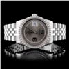 Rolex SS DateJust 1.50ct Diamond Men's Watch