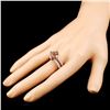 Image 3 : 14K Gold 1.97ctw Fancy Color Diamond Ring