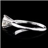 Image 3 : 14K Gold 0.92ct Solitaire Diamond Ring