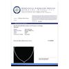 Image 4 : ^18k White Gold 3.50ct Diamond Necklace