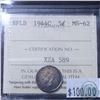 Image 1 : Newfoundland 5-cent  1944C ICCS Certified MS-62