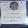 Image 2 : Newfoundland 10-cent 1876-H ICCS Certified F-15