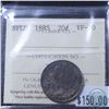 Image 1 : Newfoundland 20-cent 1885  ICCS Certified VF-20