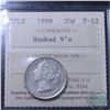 Image 1 : Newfoundland 20-cent 1899 Hooked 9's ICCS Certified F-12